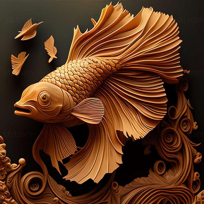 3D model Liof aquarium fish fish (STL)